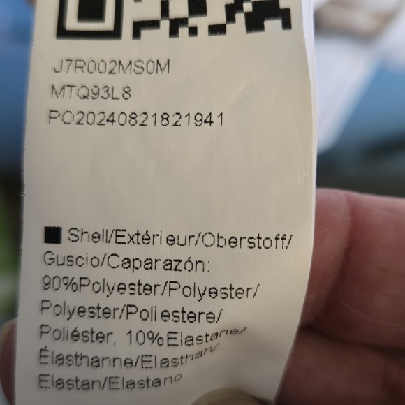 Beige Double Breasted Cropped Trench Jacket Women Size M EUC (983) - Picture 9 of 9